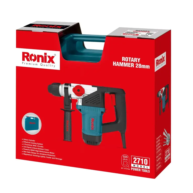 Ronix Rotary hammer 900w-28mm