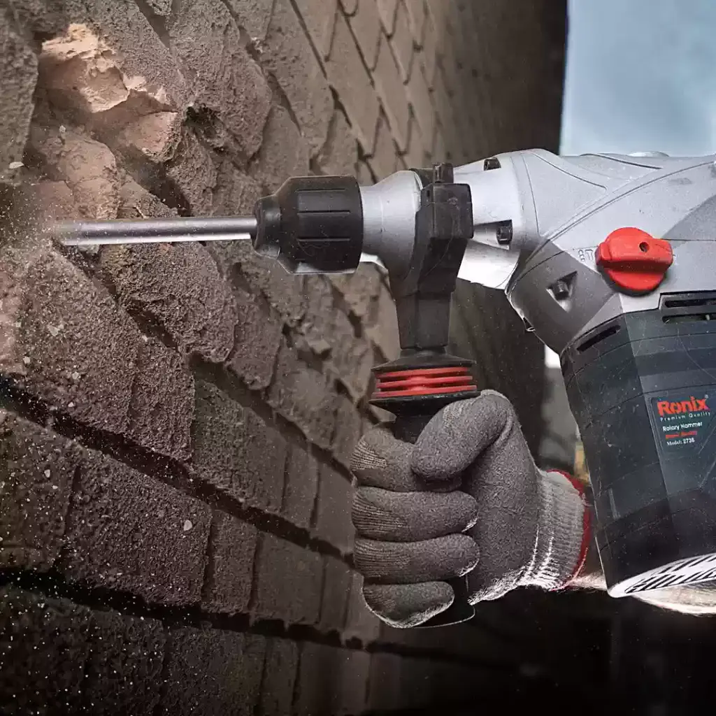 Rotary hammer 1500w-36mm-3000 BPM