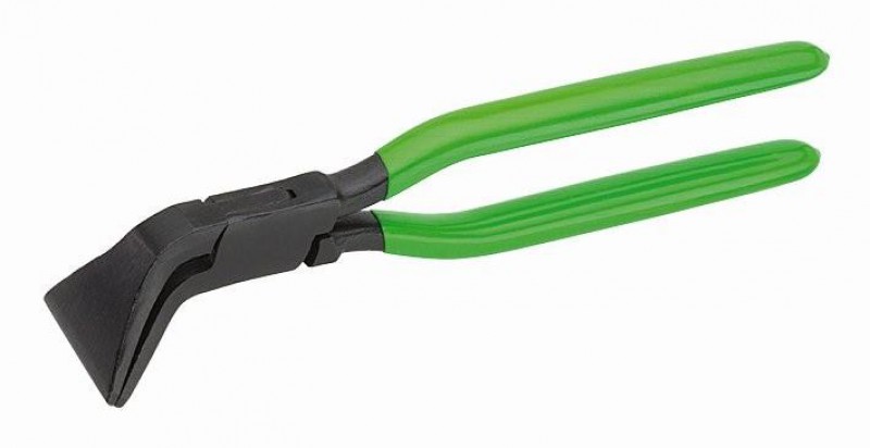 Seaming pliers, bent of 45°, lap joint, 60 mm