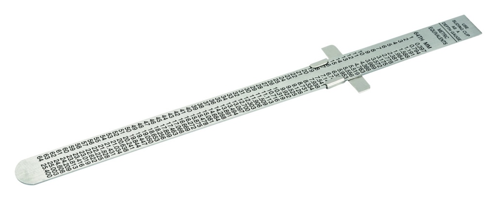 Lineāls no nerūsējoša tērauda 160mm