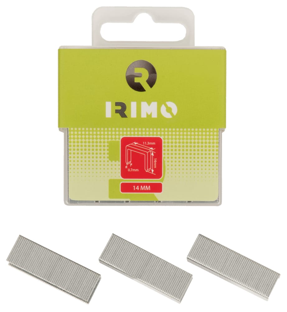 Staples LD Irimo 8mm, 1000pcs