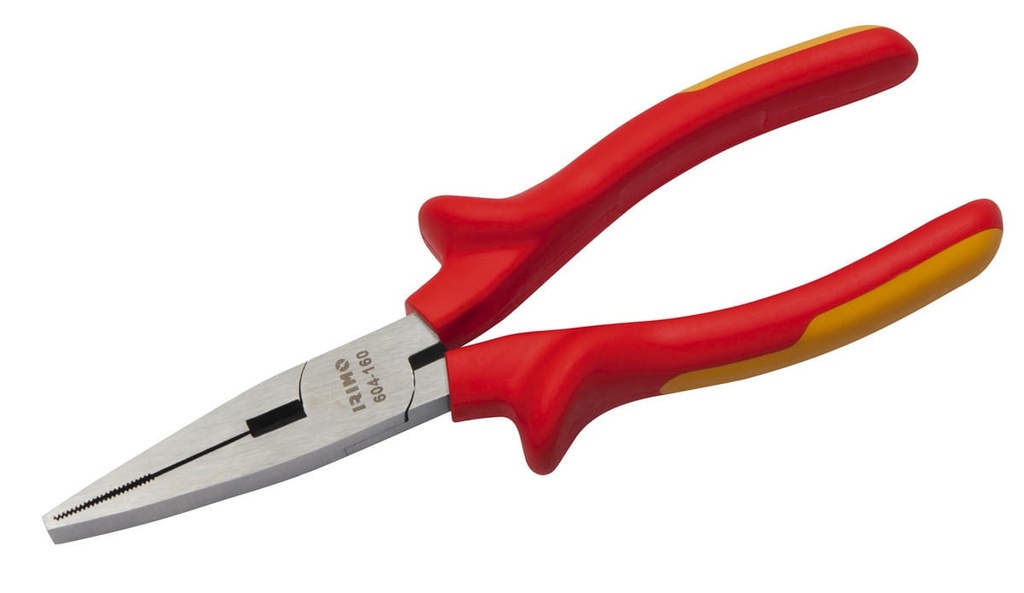 Insulated flat nose pliers 160mm 1000V VDE