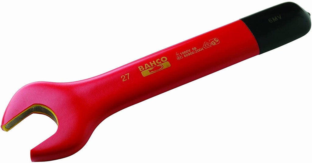 Safety open end wrench