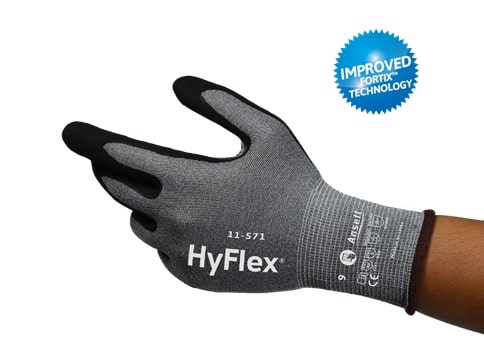 Kaitsekindad Ansell HyFlex® 11-571, lõikekindluse klass D, suurus 10