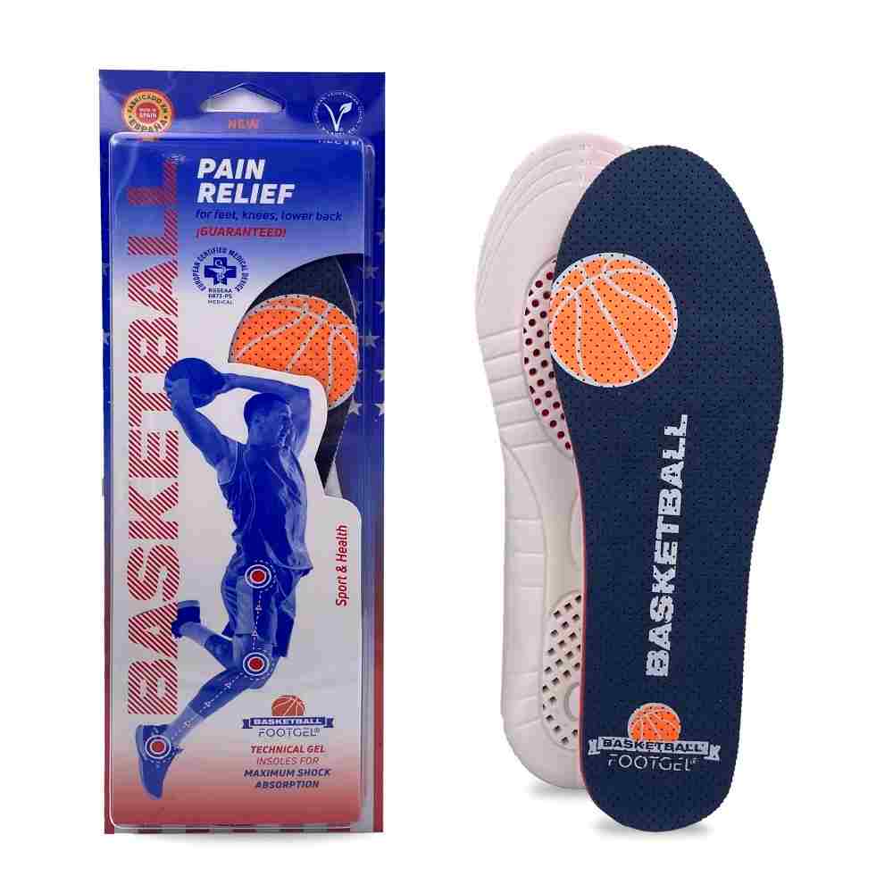 Sisetallad Footgel Basketball, suurus 35-38