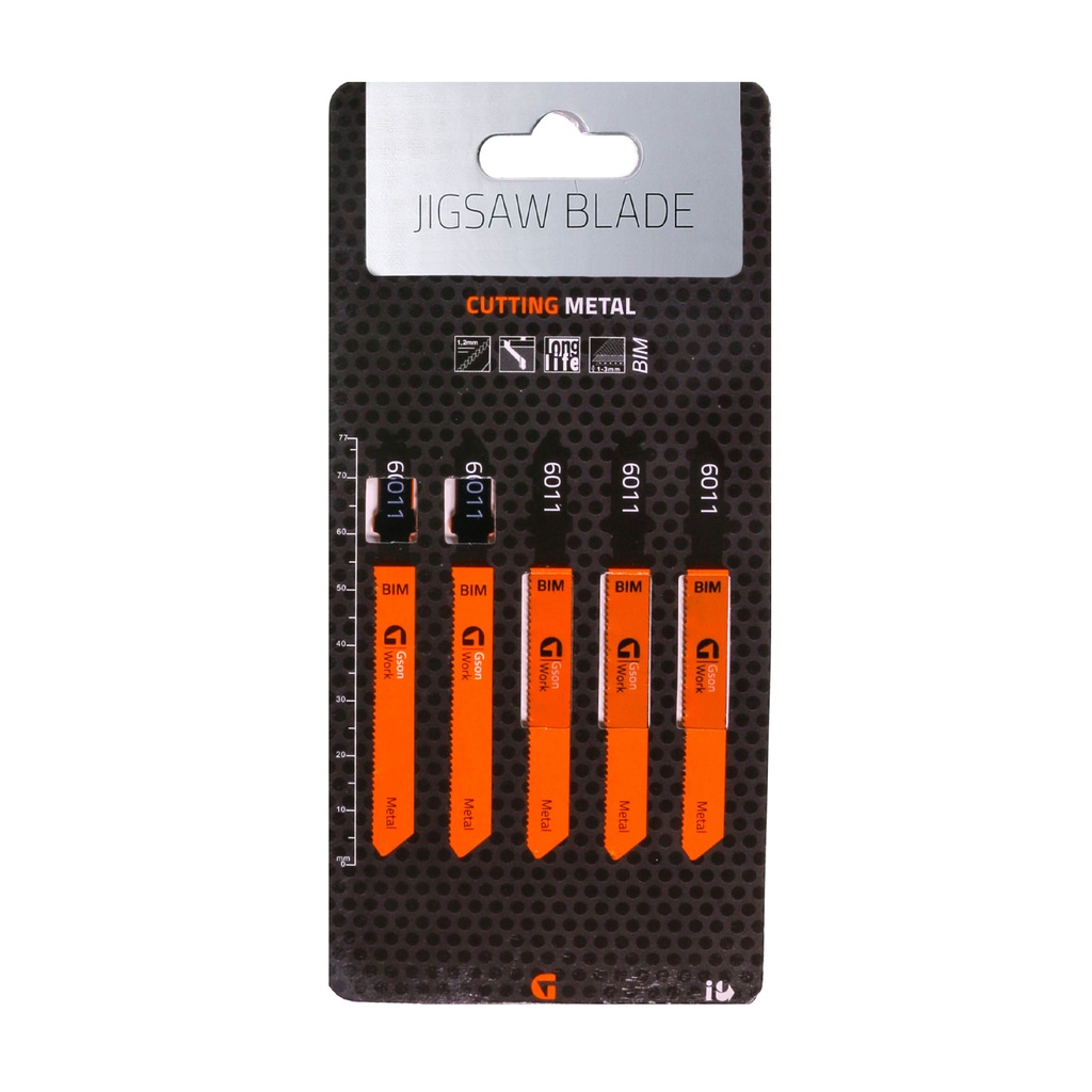 Jigsaw Blade Bi-Metal 1,2 5pcs