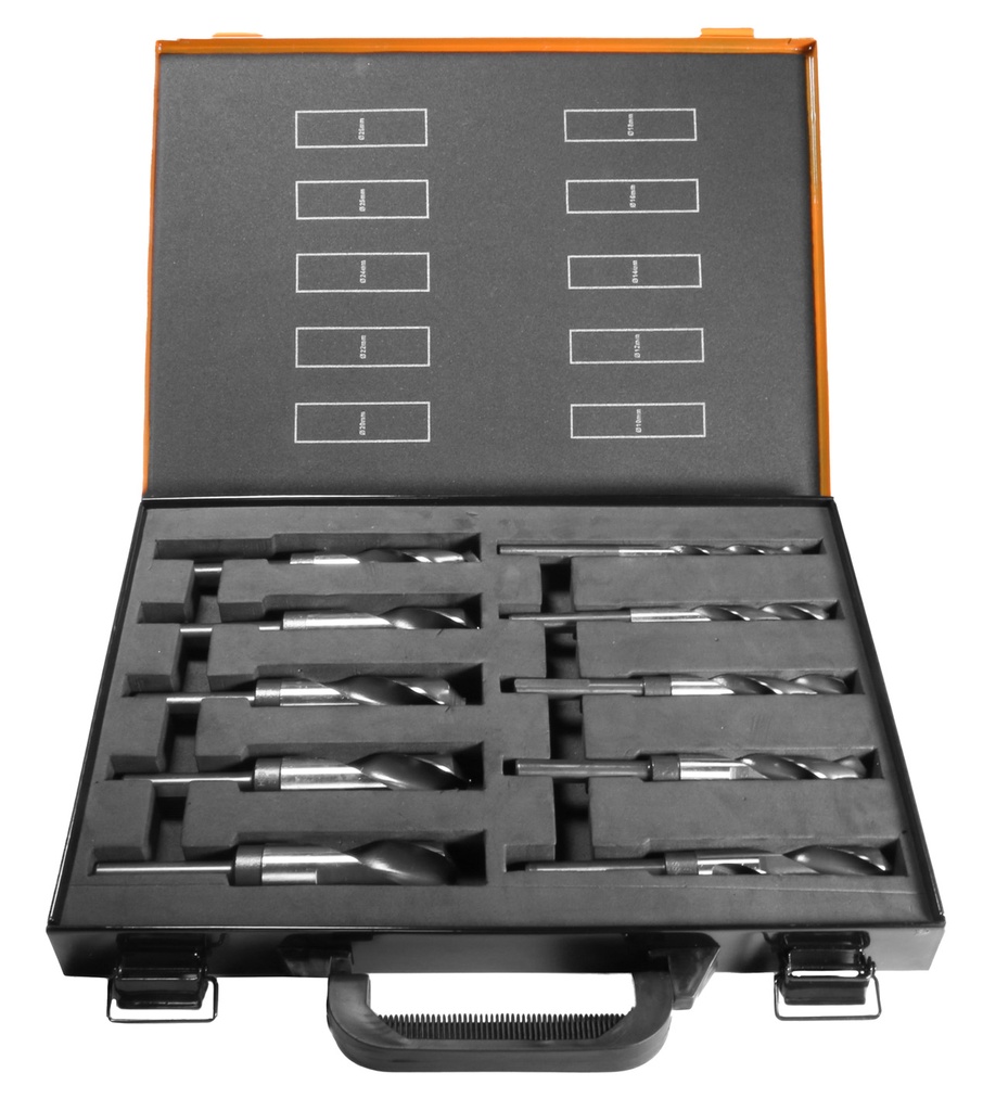 HSS-G Reduced Drill Set 10-26 mm 10 pcs