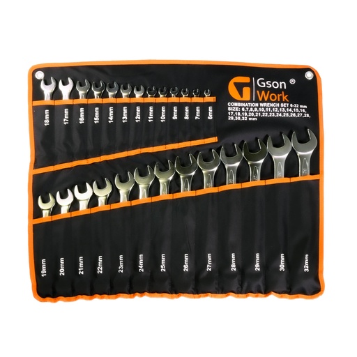 [502026] Combination Wrench Set 6-32 mm 26 pcs