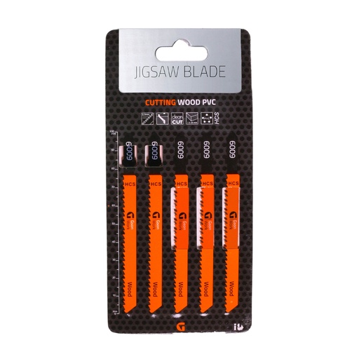 [6009-5] Jigsaw Blade Regular 5pcs