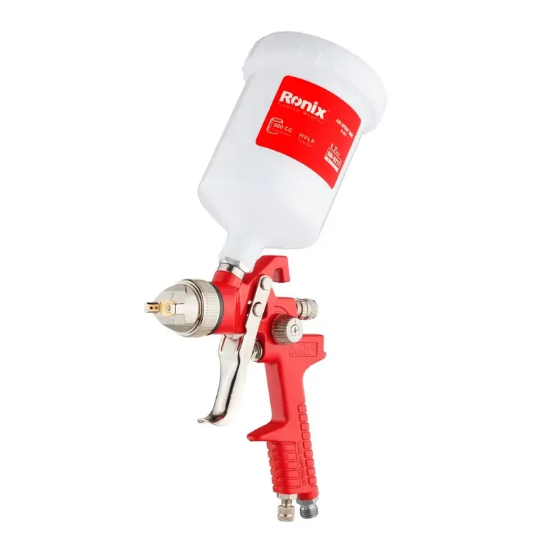 [RH-6217] 1.7mm Air Spray Gun 600 CC METAL Plastic Cup