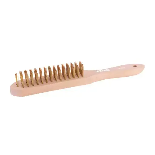 [RH-9949] Four rows wooden handle brush