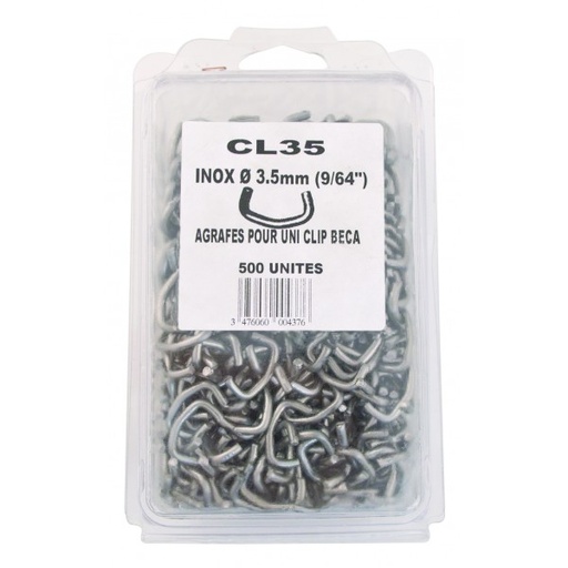 [043700] RING CL 35 Stainless Steel AISI 304 / 500 for UNICLIP