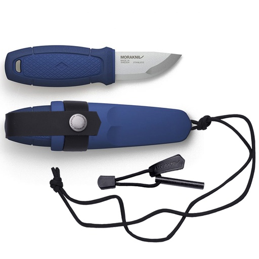 [12631] Morakniv® Eldris peilis ant kaklo, mėlynas, "Fire Starter" rinkinys