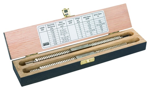 [1450D/2] Keermeviilide kmpl tollkeere (3/16"-3/4") ja meeterkeere (M5-M27)