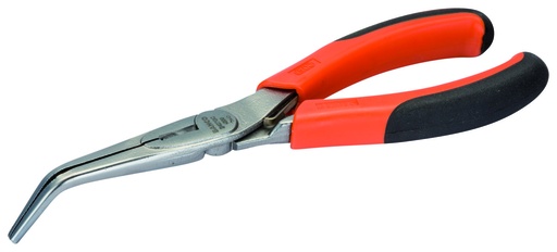 [2427_GC-160IP] Snipe nose pliers with 60° bent tip 160mm Ergo chromed IP