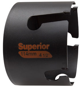 [3833-102-C] Multi construction holesaw Superior 102mm with carbide tips, depth 71mm