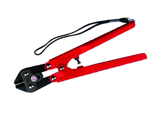 [4560-210] Lever side cutting pliers 210mm for steel cables 130 kg/mm2: Ø 1.5 mm