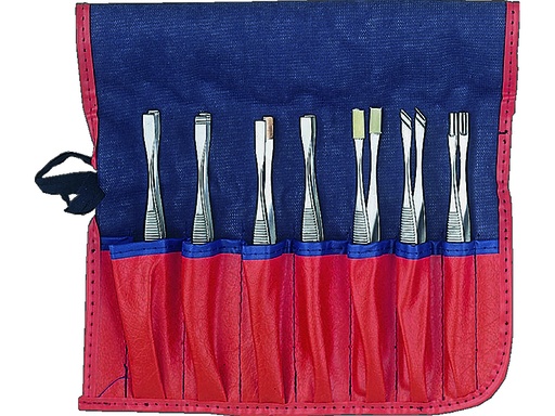 [5570/7] Tweezer set 5570/7 7pcs in a bag