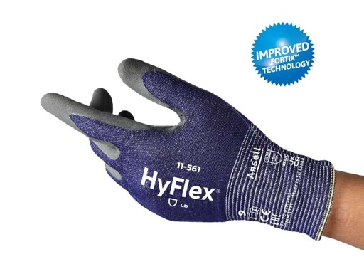 [AN11561080] Töökindad Ansell HyFlex® 11-561, lõikekindluse klass C, suurus 8