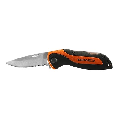 [KBSK-01] Sports knife with 75mm partially serrated blade