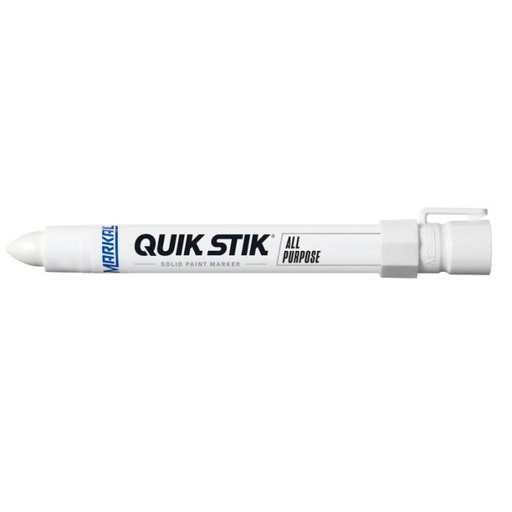 Īsta krāsas marķēšanas zīmulis MARKAL QUIK STIK Paintstik 17 mm , balts