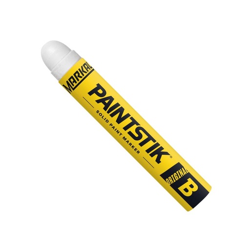 Īsta krāsas marķēšanas zīmulis MARKAL B Paintstik 17 mm , balts