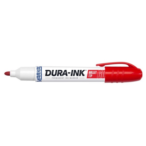 Marķieris uz tintes bāzes MARKAL DURA-INK 60 3 mm , sarkans