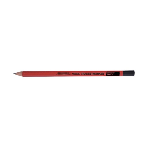 Pencil for all smooth surfaces (including glass) Markal ZS.324, triangular, red vanished