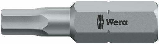 [WE05056343001] Wera 840/1 Z HEX-Plus kuuskant otsak 3.0 x 25mm, avaga