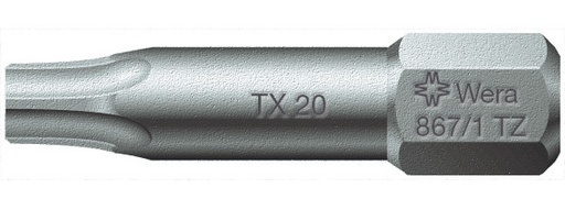 [WE05066305001] Antgalis Wera torsion 867/1 TZ TORX T10 x 25mm