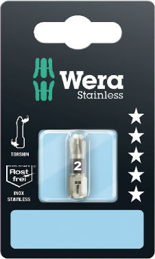 [WE05073614001] Wera 3855/1 Torsion roostevaba otsak PZ 2 x 25mm