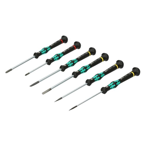 [WE05118152001] Screwdriver set for electronic applications 2035/6 B Rack