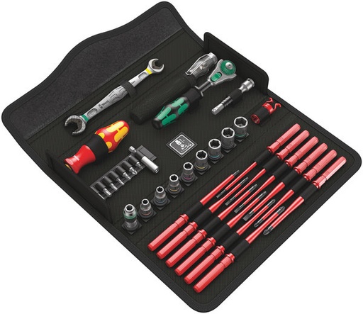 [WE05135926001] Wera Kraftform Kompakt W 1 Maintenance tool set 34pcs